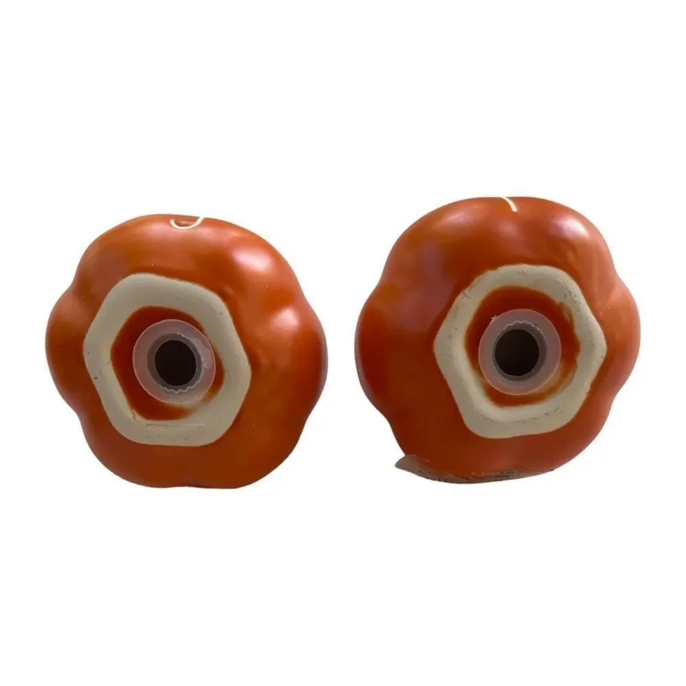Rae Dunn Fall Ceramics Pumpkin Salt & Pepper Shakers New in Box